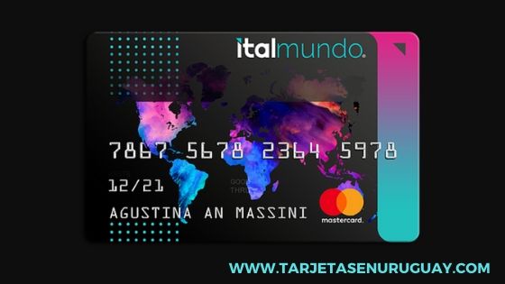 Tarjeta de crédito Italmundo internacional