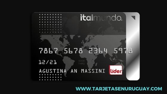 Tarjeta de crédito Italmundo Plata